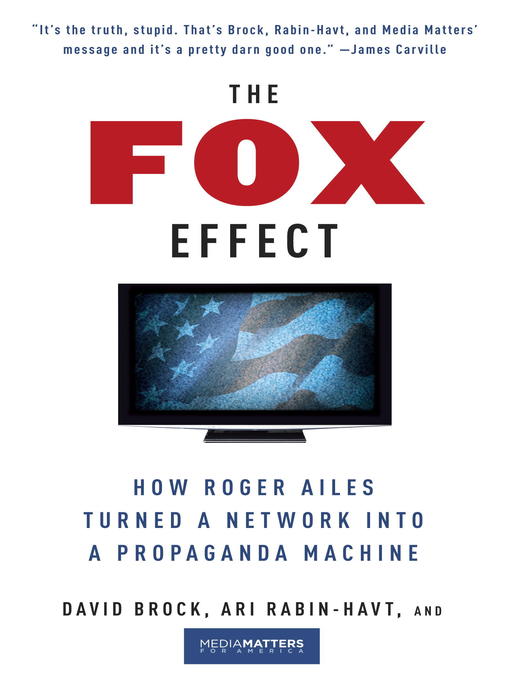 Title details for The Fox Effect by David Brock - Wait list